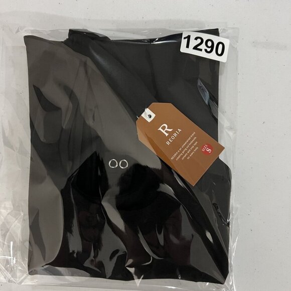 Reoria NWT Women S Cutout Neck Sleeveless Black Shapeware Vamp Bodysuit Coquette - Picture 10 of 10